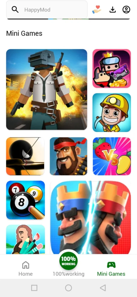 happymod mini games